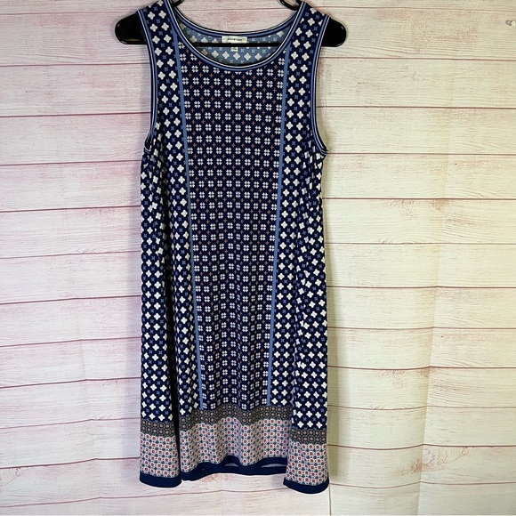 Max Studio Sleevelesss Printed Dress Size Medium - Picture 1 of 7